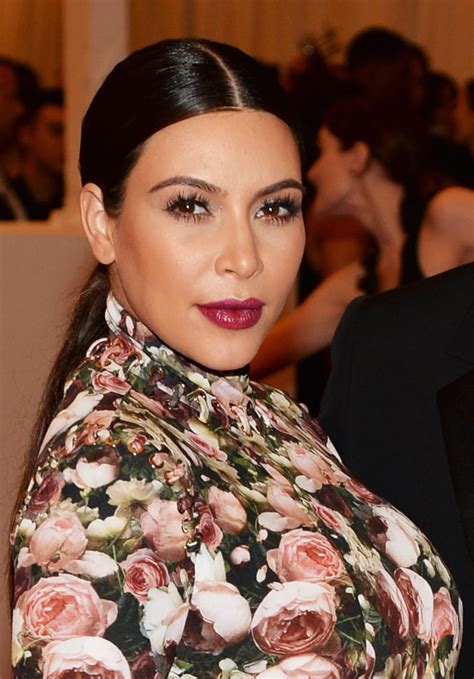 kim kardashian met gala makeup.